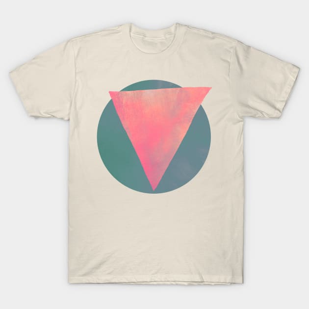 Pink Triangle T-Shirt by inSomeBetween